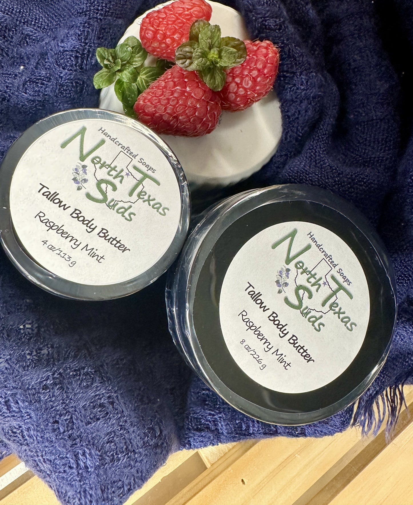 Raspberry Mint Tallow Body Butter