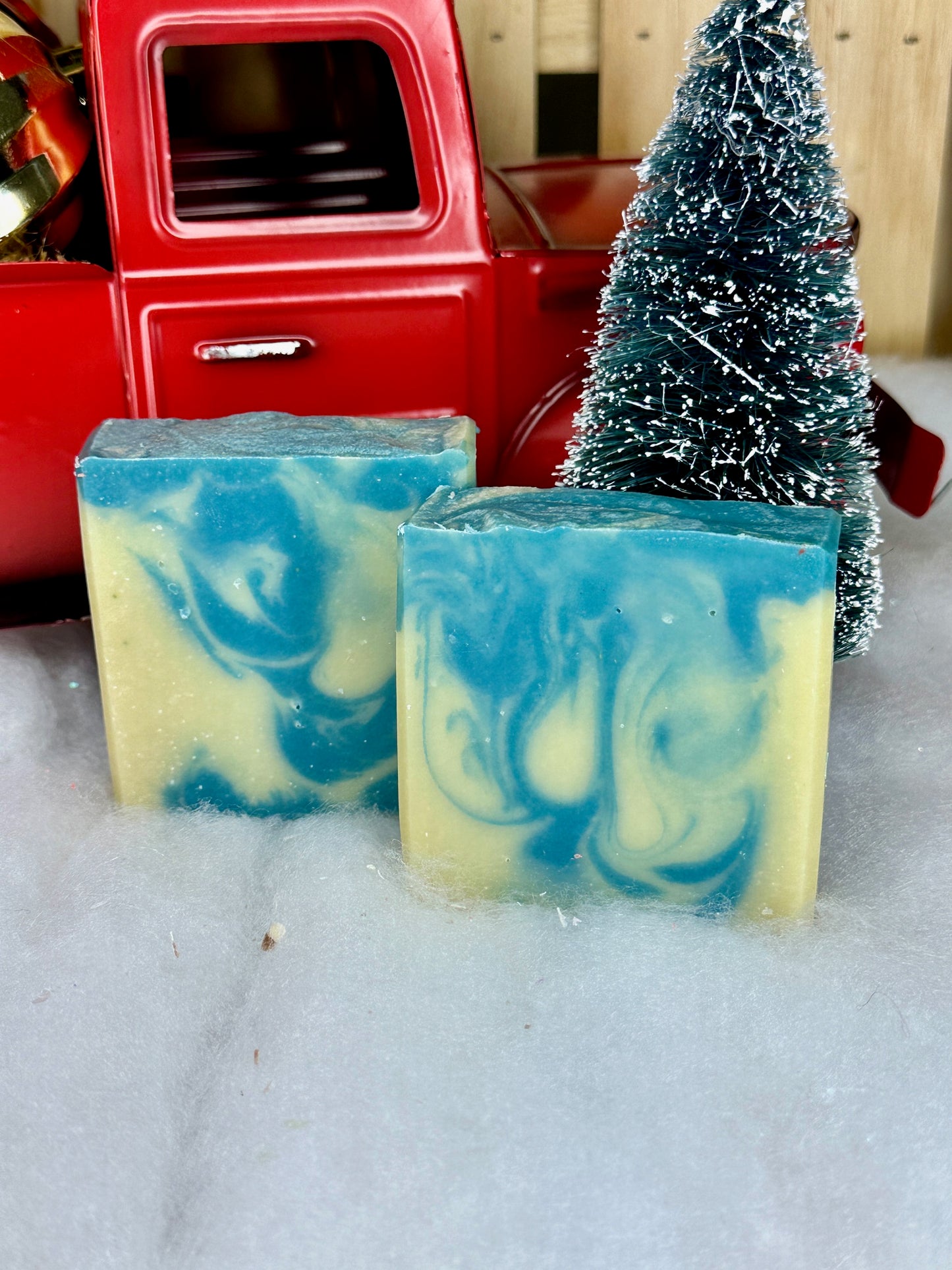 Pine Boughs & Apple Handcrafted Soap