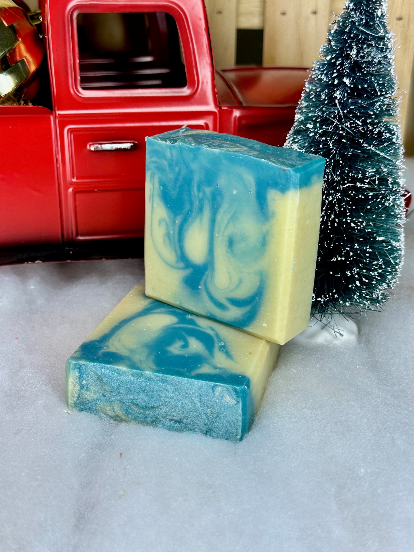 Pine Boughs & Apple Handcrafted Soap